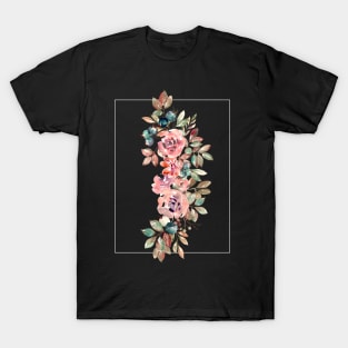 Bloom in a frame floral T-Shirt